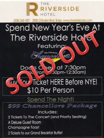 New Years Eve Sold out